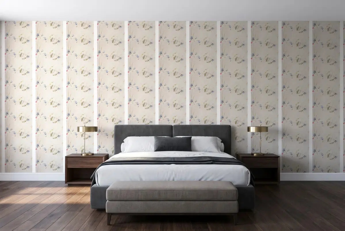 Шпалери KT Wisteria Cottage CW 20501 в інтер'єрі