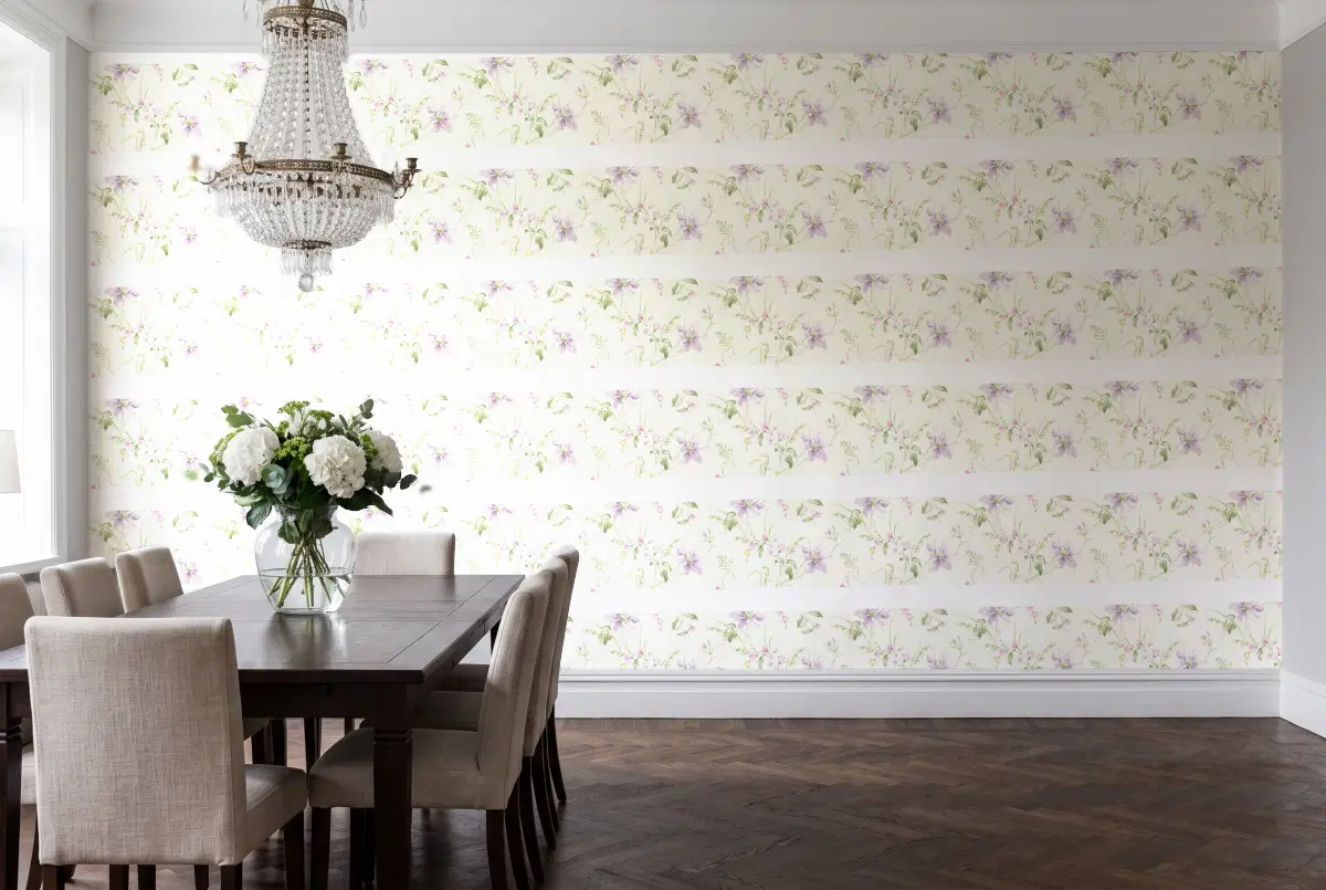 Шпалери KT Wisteria Cottage CW 20509 в інтер'єрі