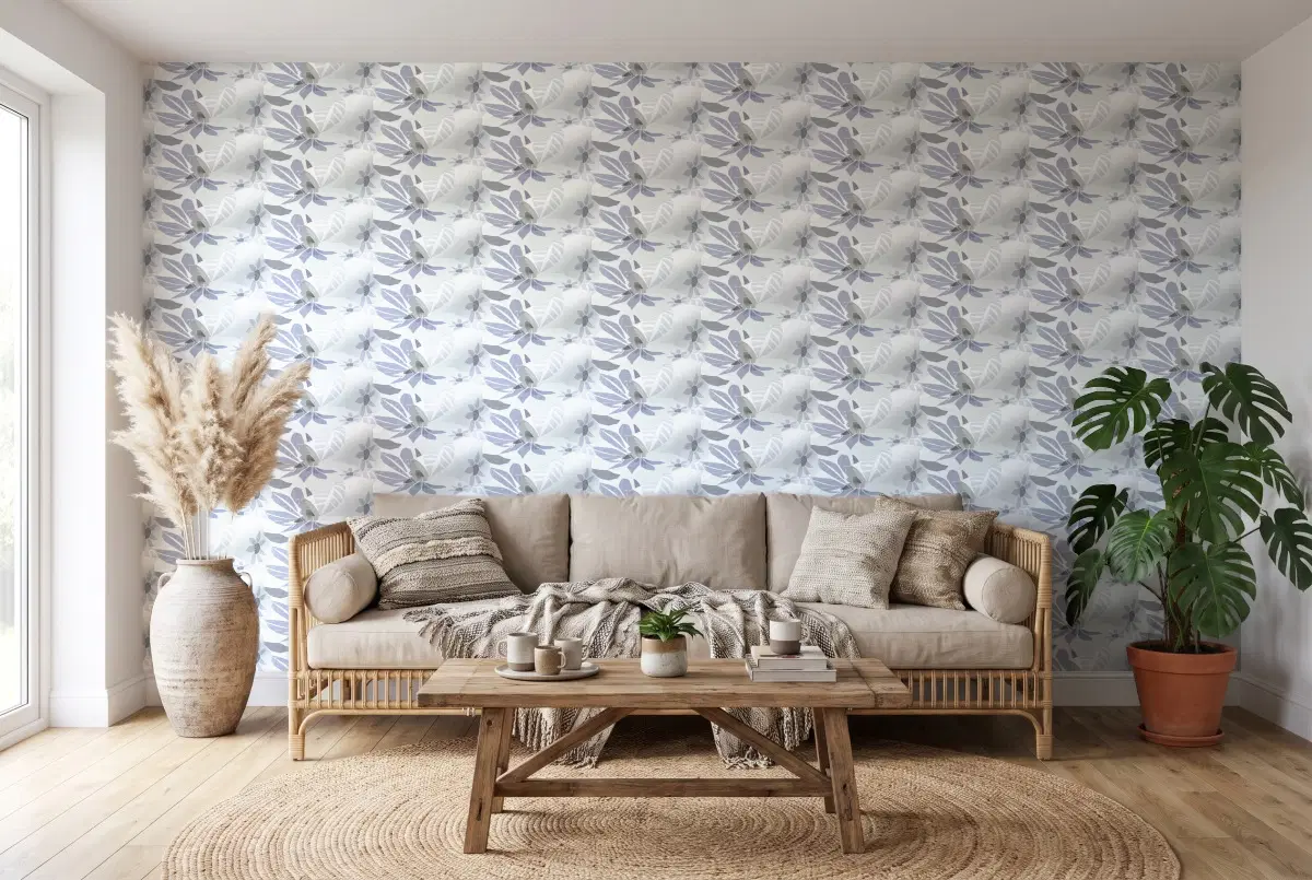 Шпалери Marburg Flora 47470 в інтер'єрі
