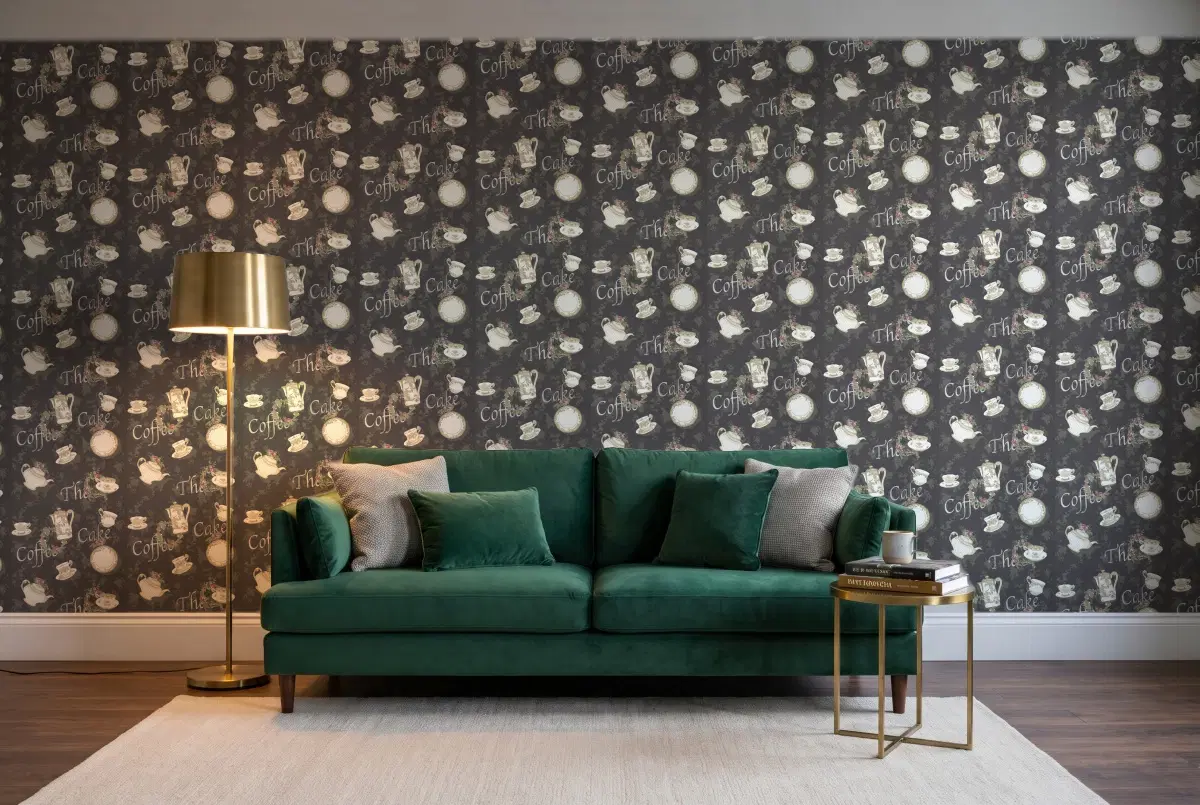 Шпалери Parato Fiori Country * 2509 в інтер'єрі