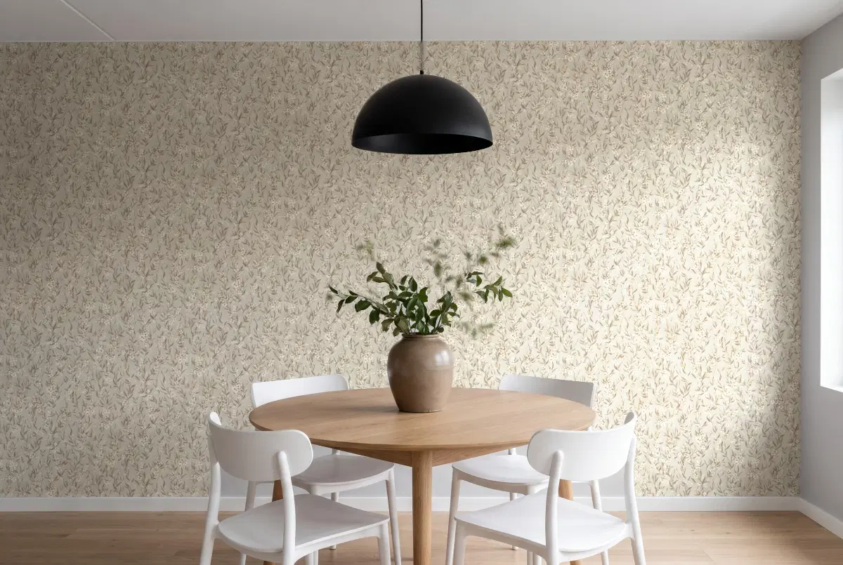 Шпалери Rasch Noble Zen 435245 в інтер'єрі