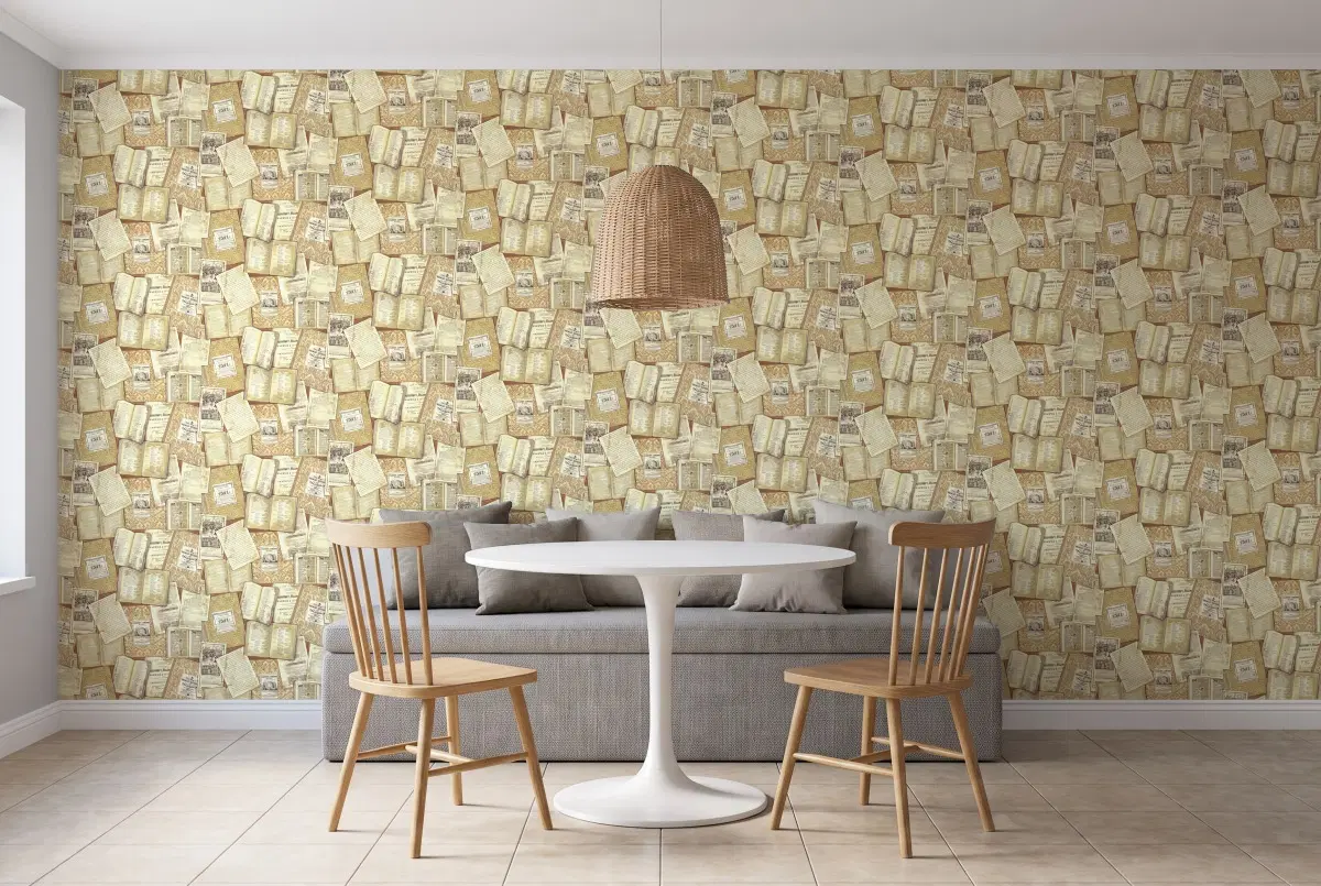 Шпалери Rasch Tiles&More 2014 821321 в інтер'єрі