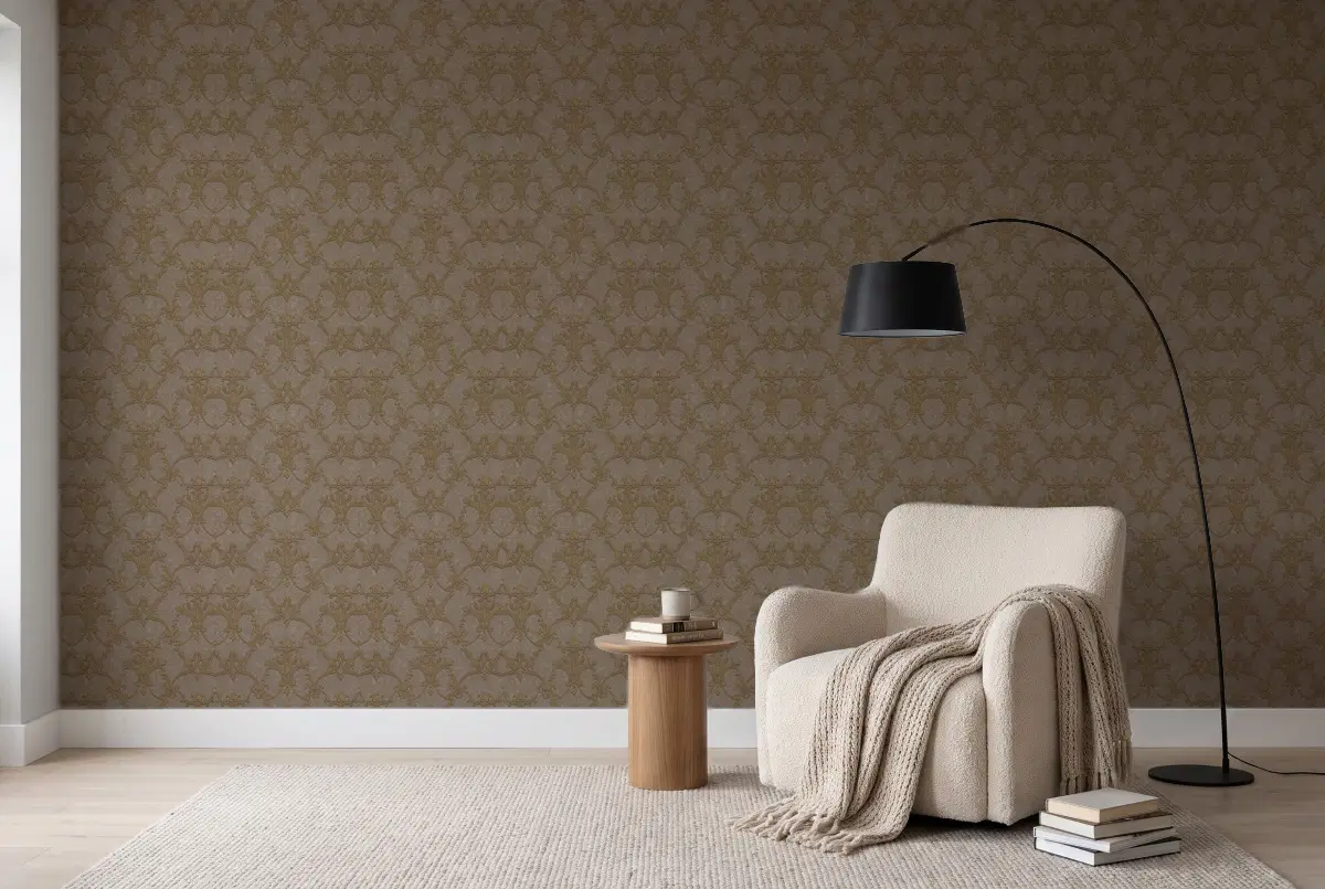 Шпалери Zambaiti Trussardi 6 46038 в інтер'єрі