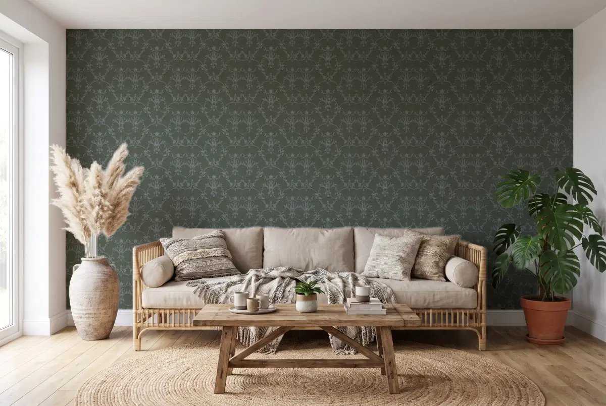 Шпалери Zambaiti Trussardi 6 46041 в інтер'єрі