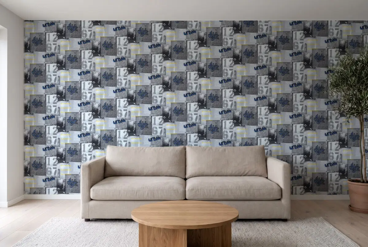 Шпалери Les Aventures-2 11201701 в інтер'єрі
