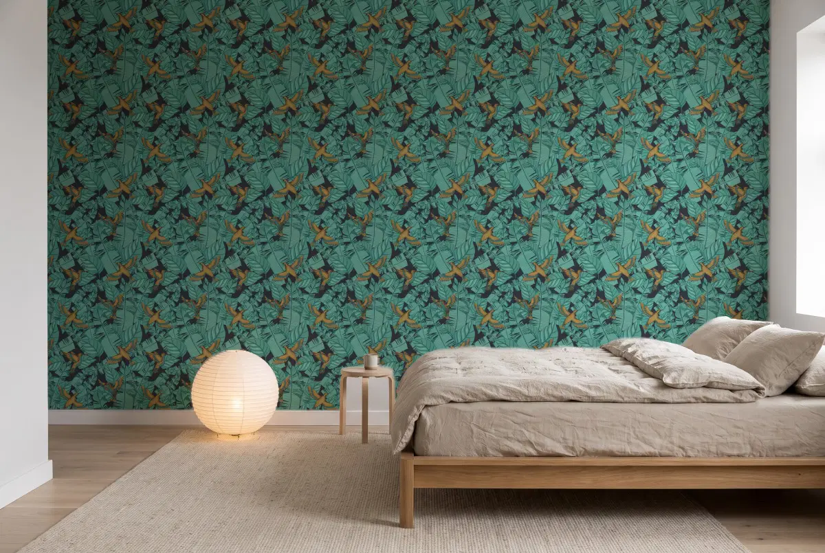 Шпалери Jardin D Eden 51200401 в інтер'єрі