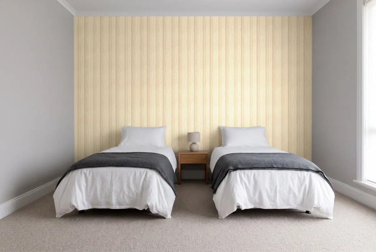 Шпалери Rasch Ancona травертин бежевий 944242 в інтер'єрі