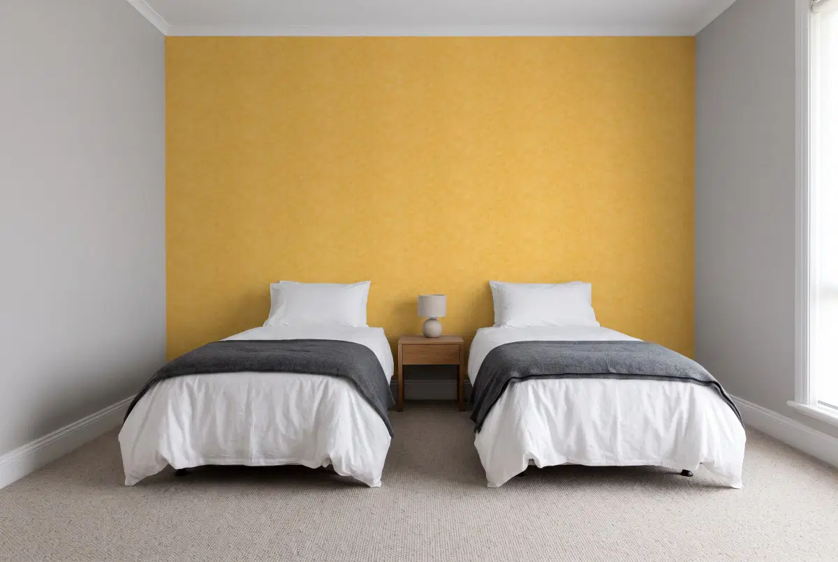 Шпалери Texdecor Beton охра BET101482000 в інтер'єрі