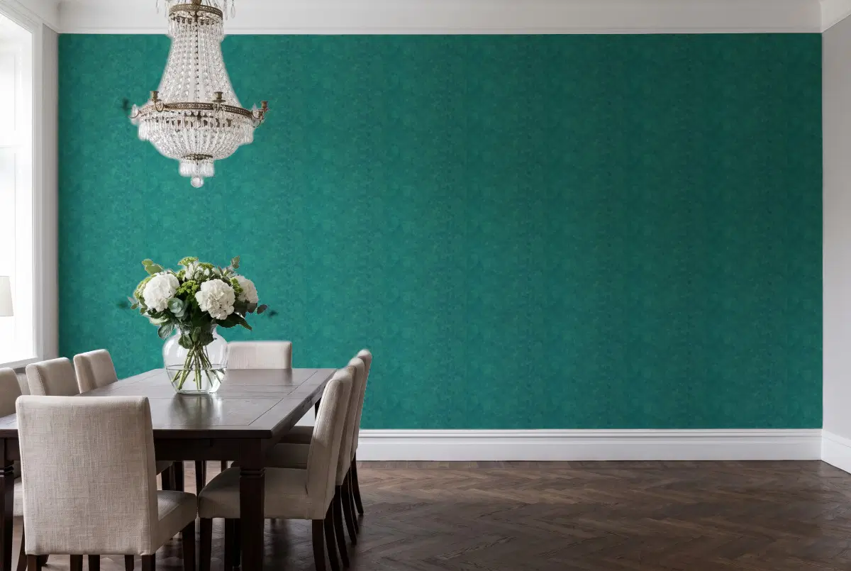 Шпалери Texdecor Beton изумруд BET101487169 в інтер'єрі