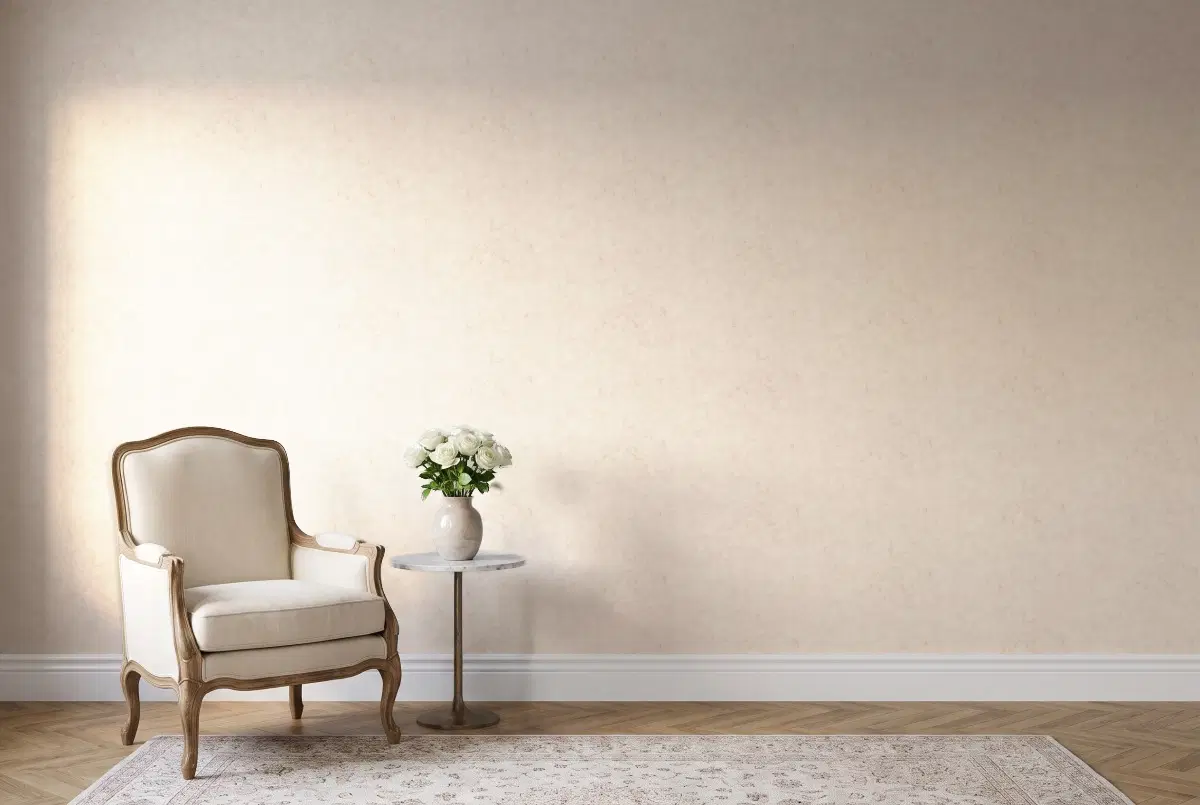 Шпалери Texdecor Beton2 бетон рожево-бежевий BTO101481439 в інтер'єрі