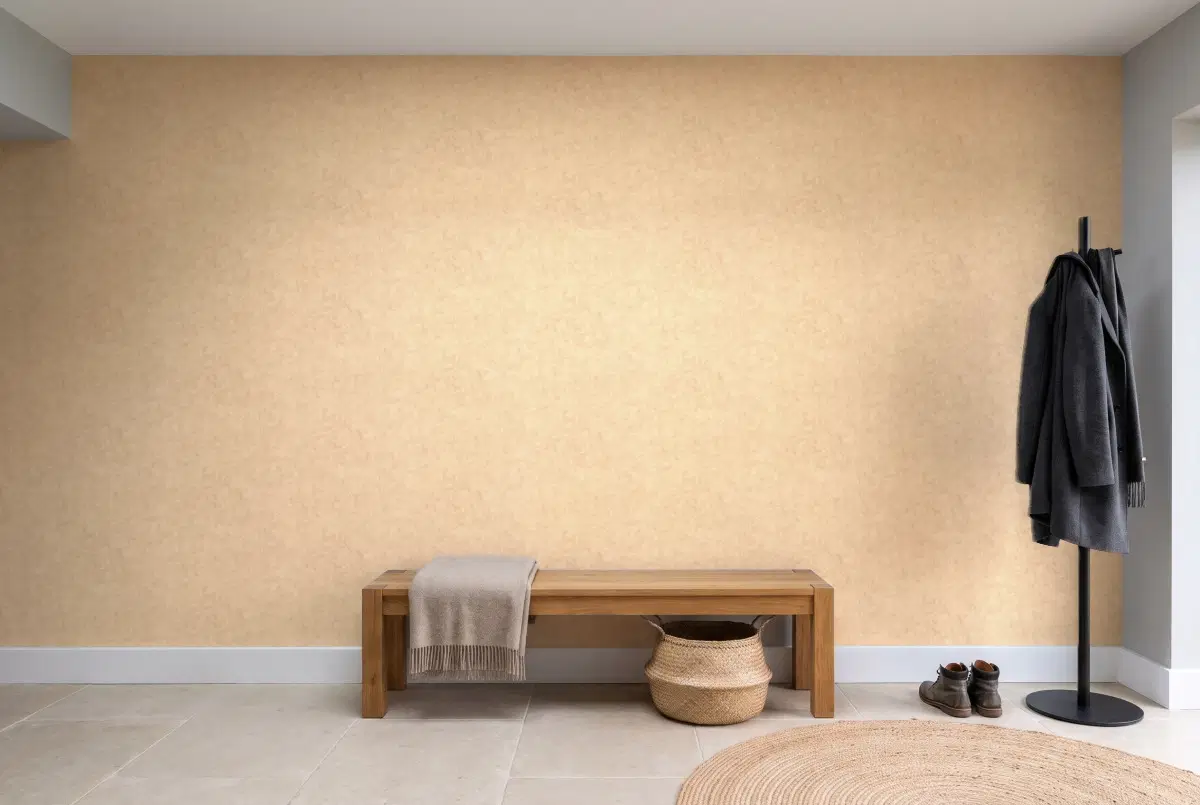 Шпалери Texdecor Beton2 бетон ніжний персик BTO101482446 в інтер'єрі