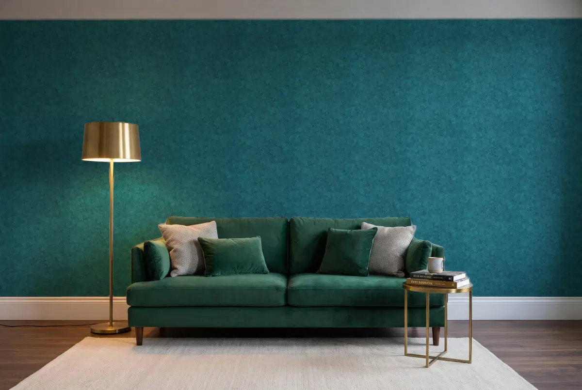 Шпалери Texdecor Beton2 бетон морська хвиля (п/з) BTO101486641 в інтер'єрі