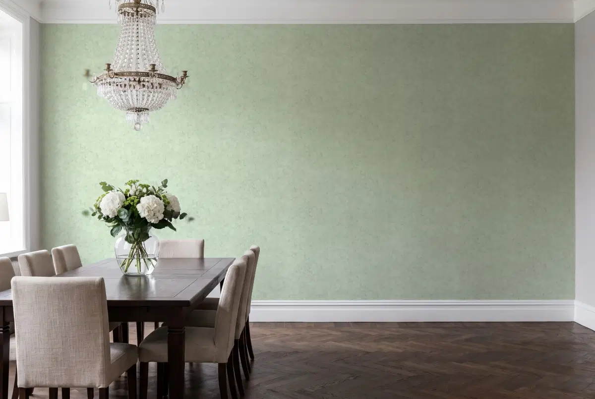 Шпалери Texdecor Beton2 бетон зелений BTO101487332 в інтер'єрі