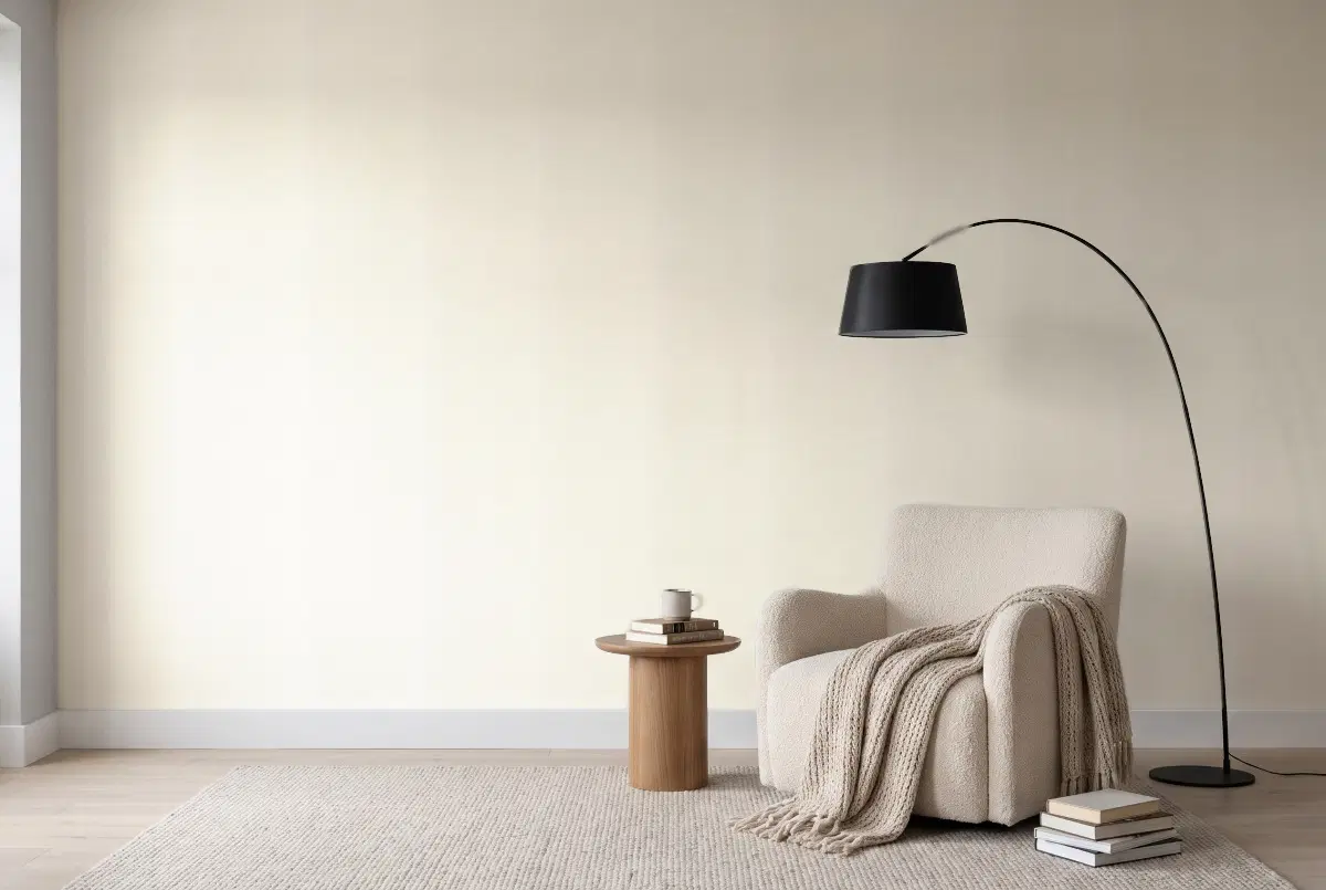 Шпалери Texdecor LINEN2 світло-димчастий LNI103221012 в інтер'єрі