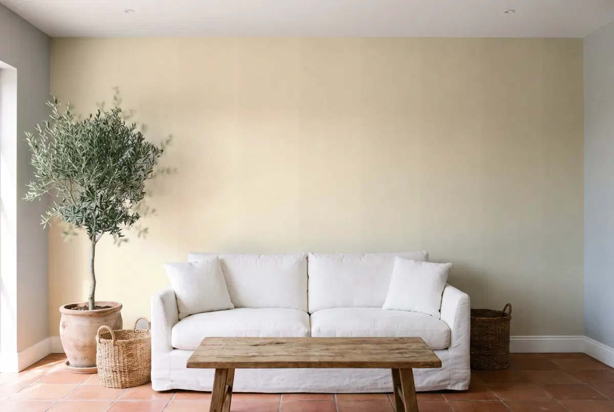 Шпалери Texdecor LINEN2 латте LNI103221415 в інтер'єрі