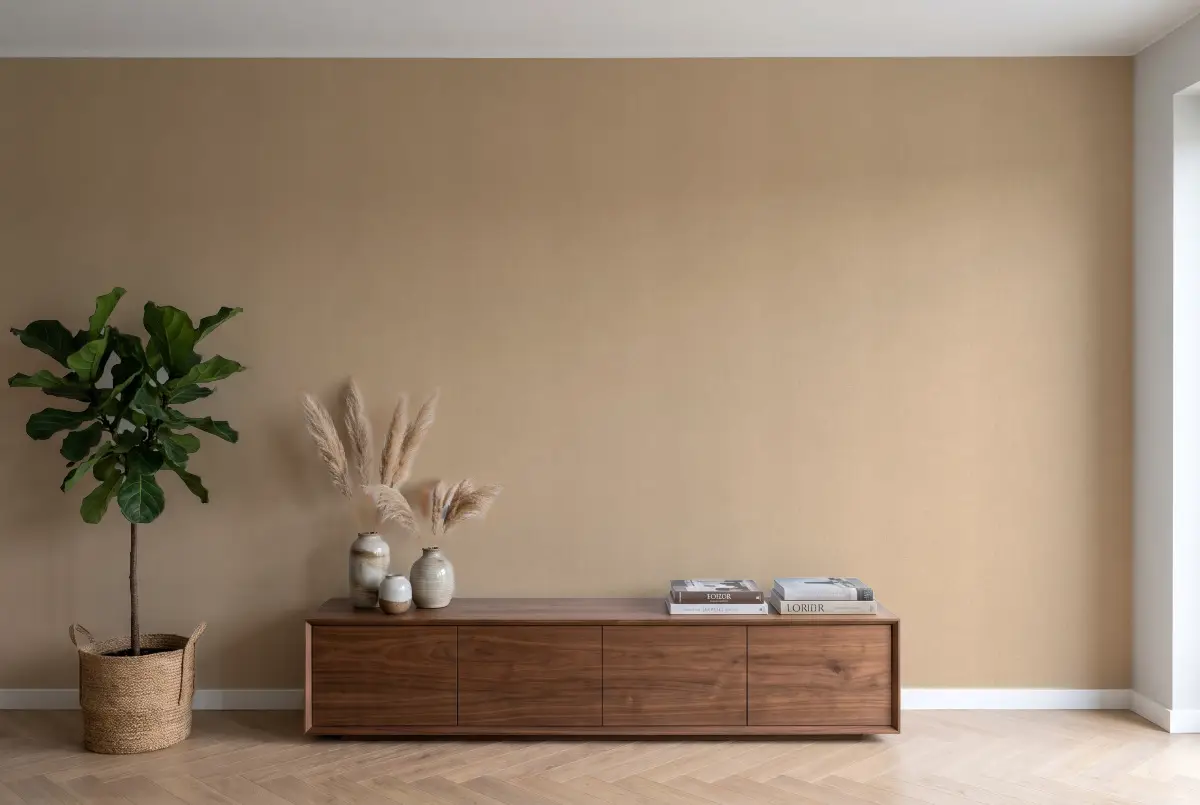 Шпалери Texdecor LINEN2 капучино LNI103222560 в інтер'єрі