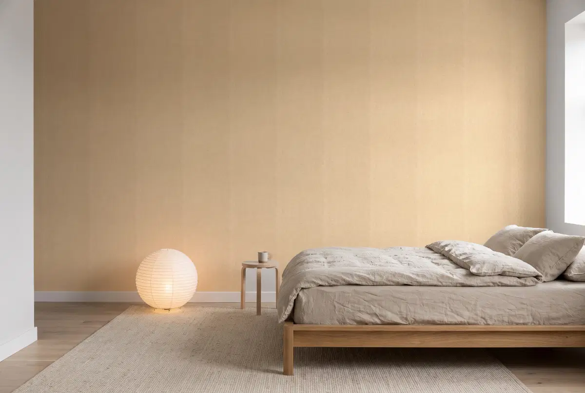 Texdecor LINEN2 золотий пісок LNI103222620 в інтер'єрі