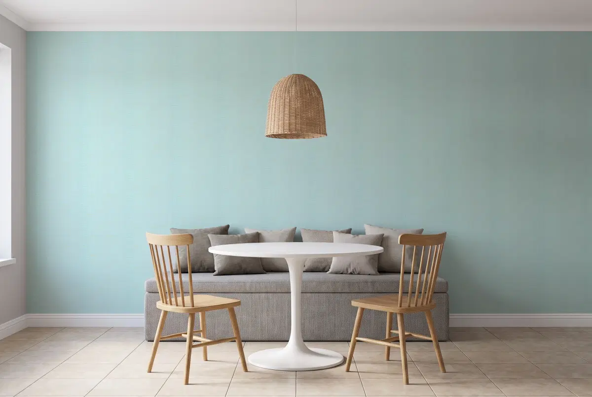 Шпалери Texdecor Mystery графика блакитний MYY101646103 в інтер'єрі