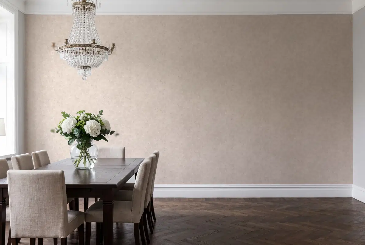 Шпалери Texdecor Patine2 штукатурка кофе с молоком PAE100221958 в інтер'єрі