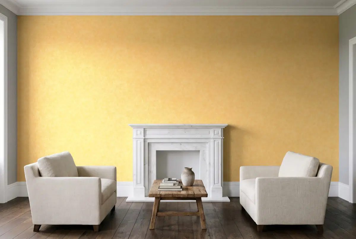 Шпалери Texdecor Patine2 штукатурка сонячна PAE100222679 в інтер'єрі