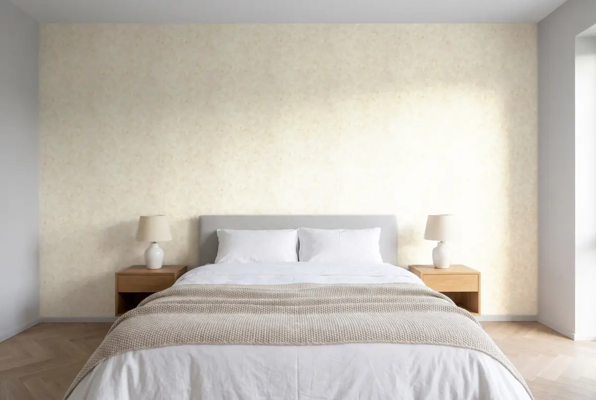 Шпалери Texdecor Patine2 штукатурка сіре золото PAE103681254 в інтер'єрі