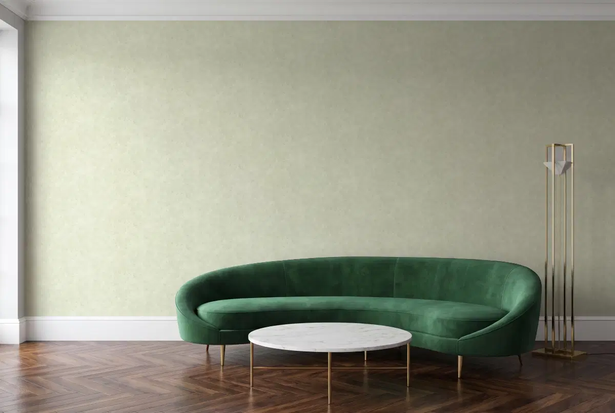 Шпалери Texdecor Patine штукатурка аспарагус PAI100227440 в інтер'єрі