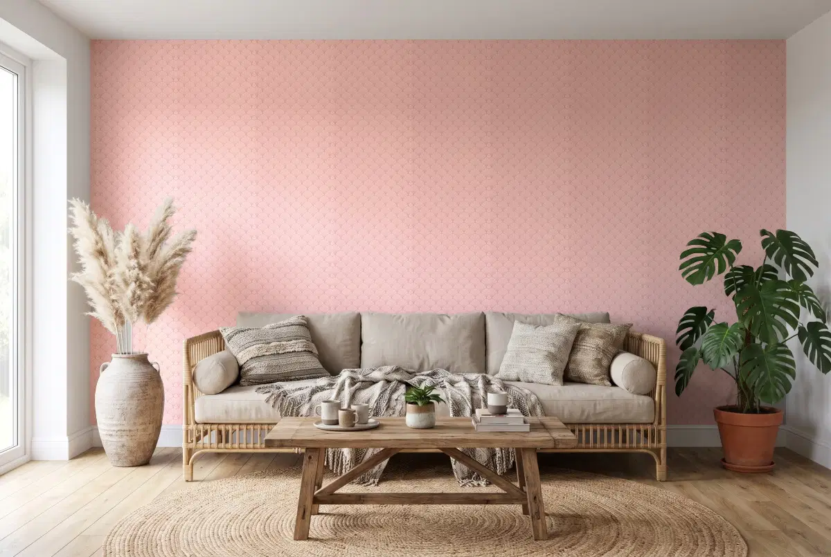 Шпалери Texdecor PtB арки рожевий PTB101824020 в інтер'єрі