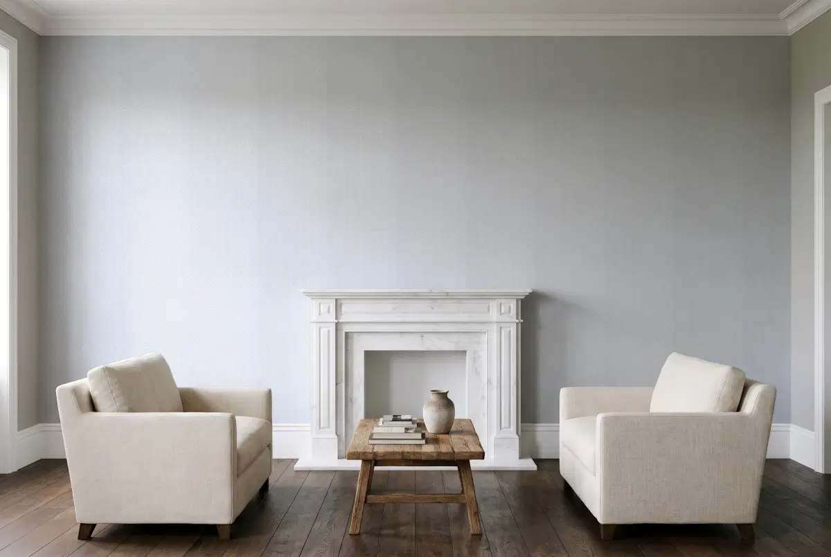 Шпалери Texdecor PtB ноты лиловые PTB101836028 в інтер'єрі