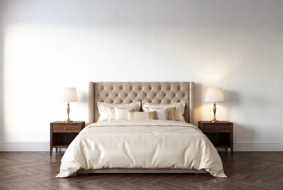 Шпалери Texdecor Rose & Nino точки бело-лиловые RONI29874137 в інтер'єрі
