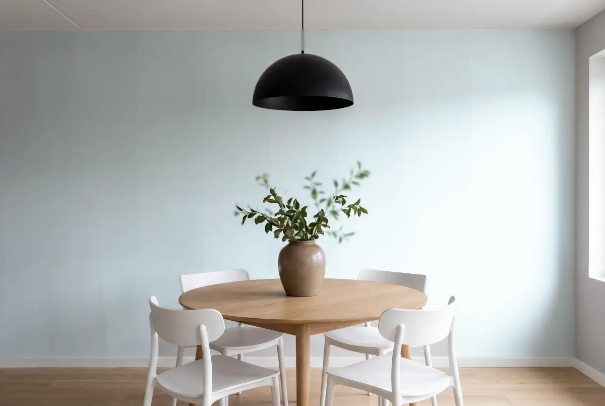 Шпалери Texdecor Rose & Nino блакитний точки RONI29876012 в інтер'єрі