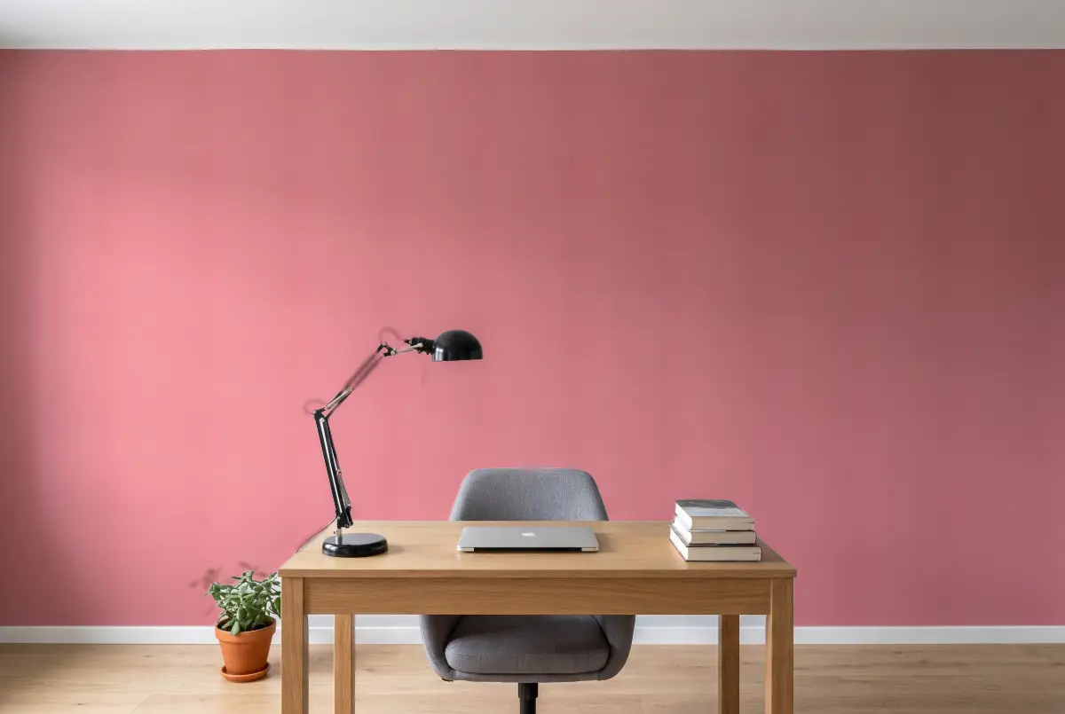 Шпалери Texdecor Rose & Nino фон аллый RONI69864600 в інтер'єрі