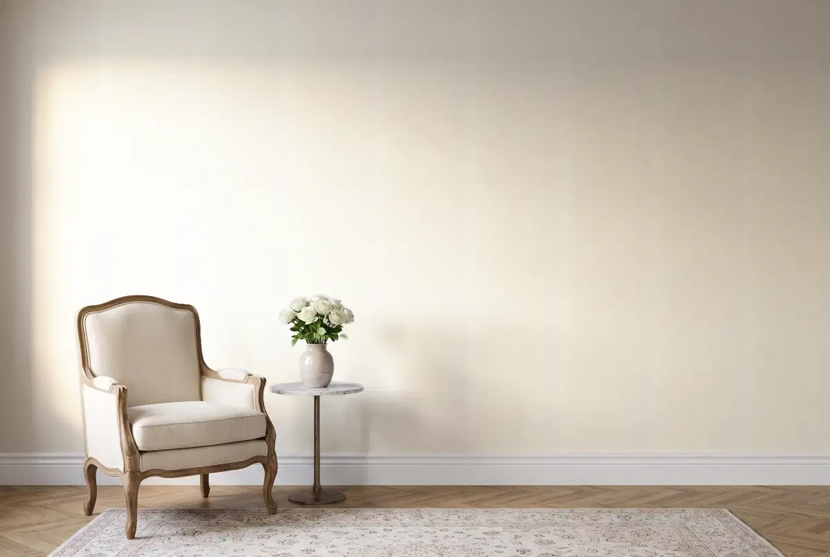 Шпалери Texdecor Swing фон світло-беж (Bis) SNG68521150 в інтер'єрі