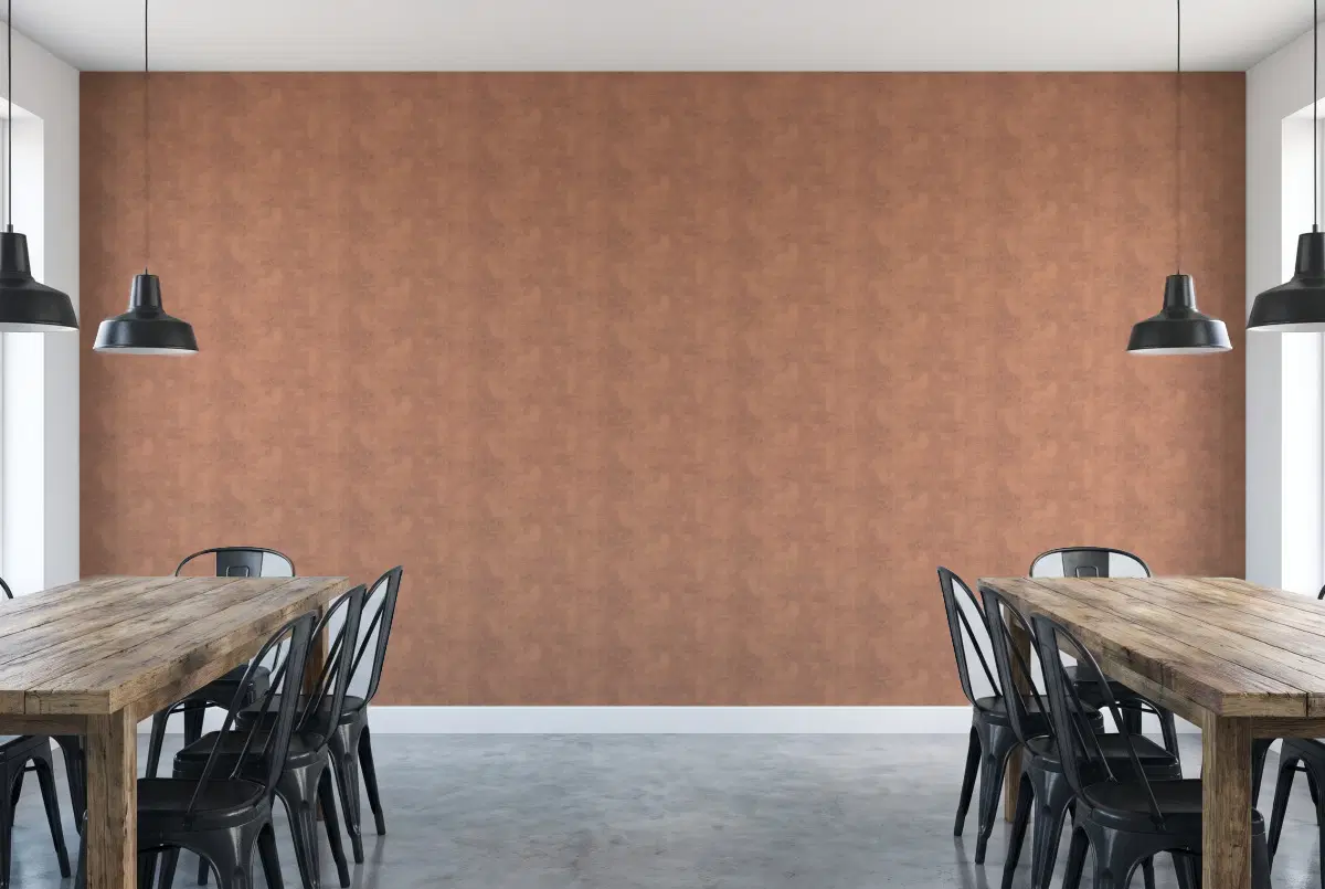 Шпалери Texdecor Stone терракотовый STNE80833321 в інтер'єрі