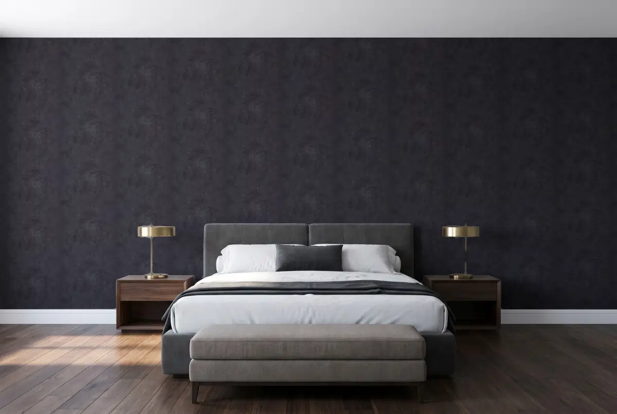 Шпалери Texdecor Stone чорний STNE80836812 в інтер'єрі