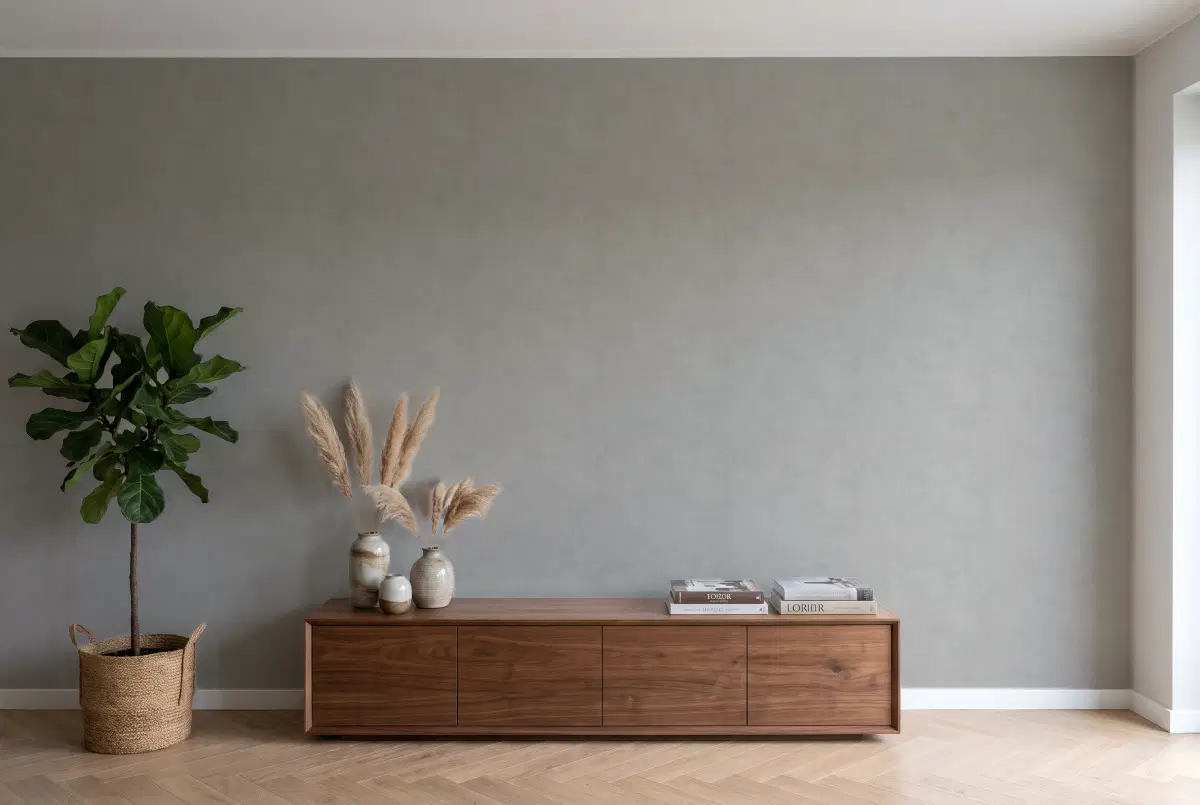 Шпалери Texdecor Stone шиншиловый STNE80839333 в інтер'єрі
