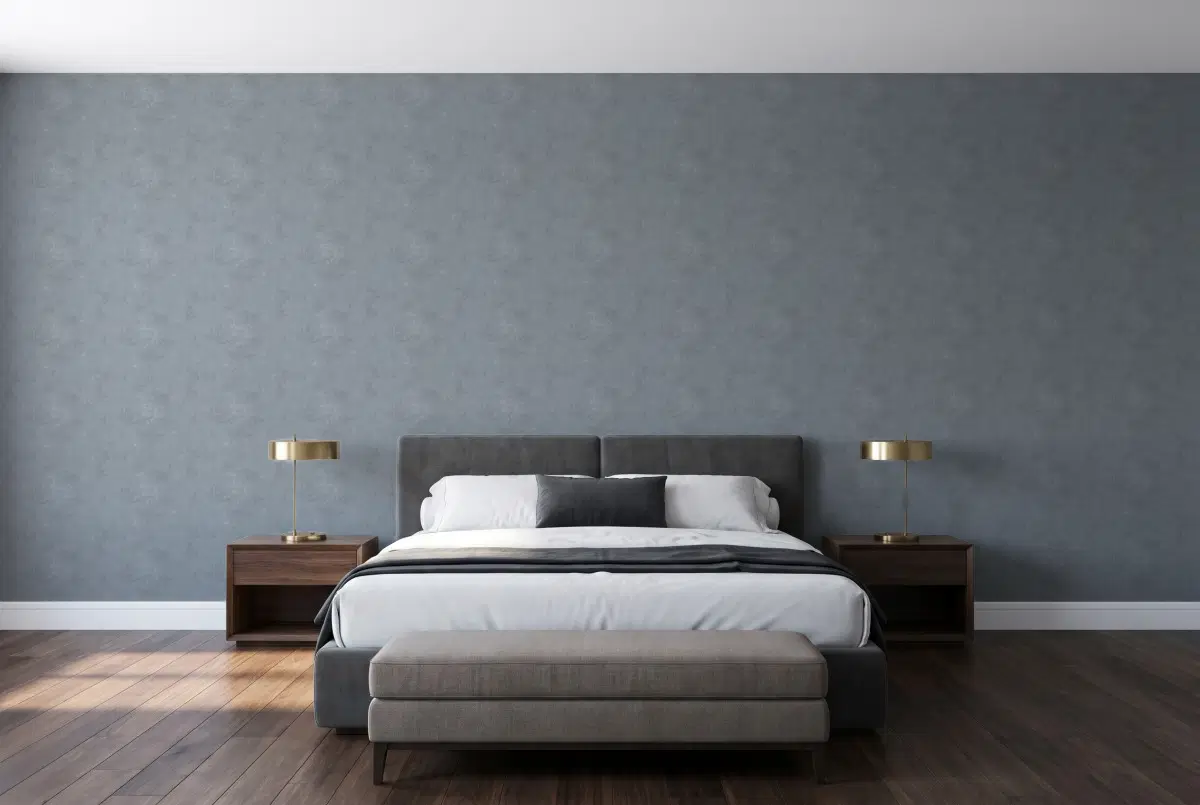 Шпалери Texdecor Stone синій тень STNE80839424 в інтер'єрі