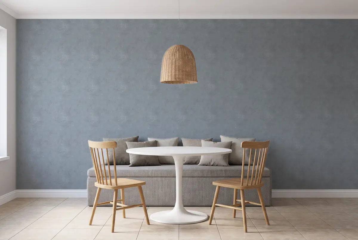 Шпалери Texdecor Stone синій тень STNE80839424 в інтер'єрі