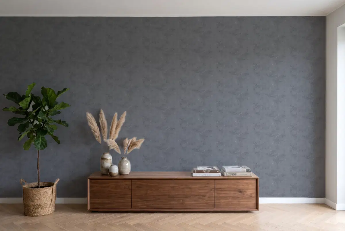 Шпалери Texdecor Stone маренго STNE80839538 в інтер'єрі