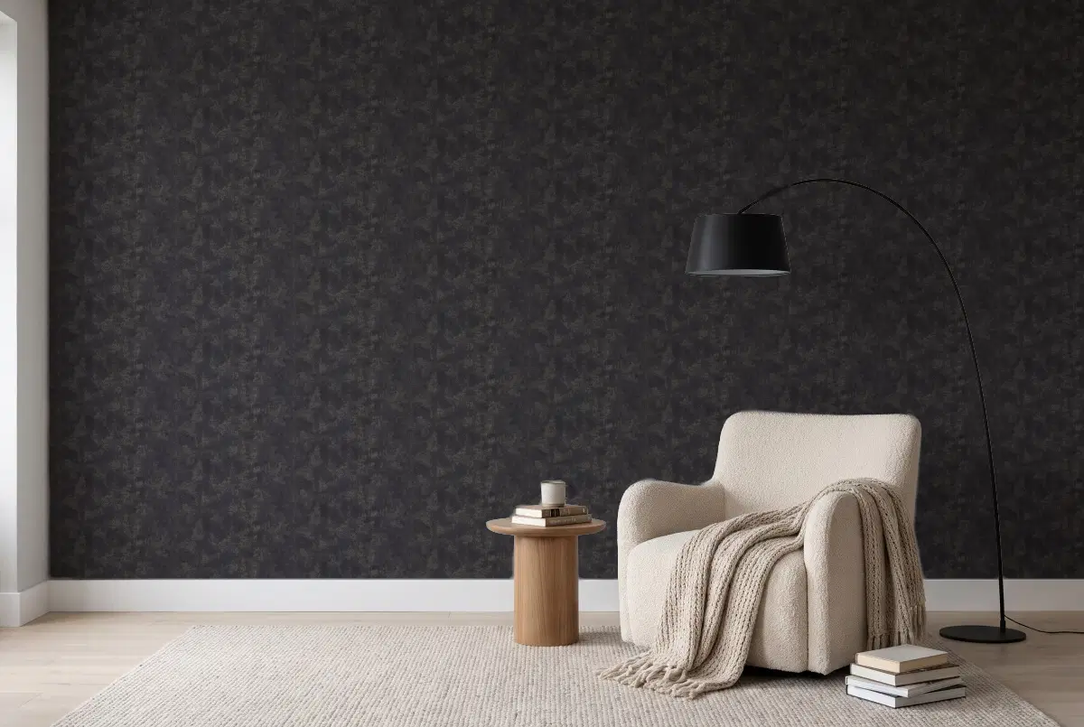Шпалери Texdecor Stone железо STNE80839803 в інтер'єрі