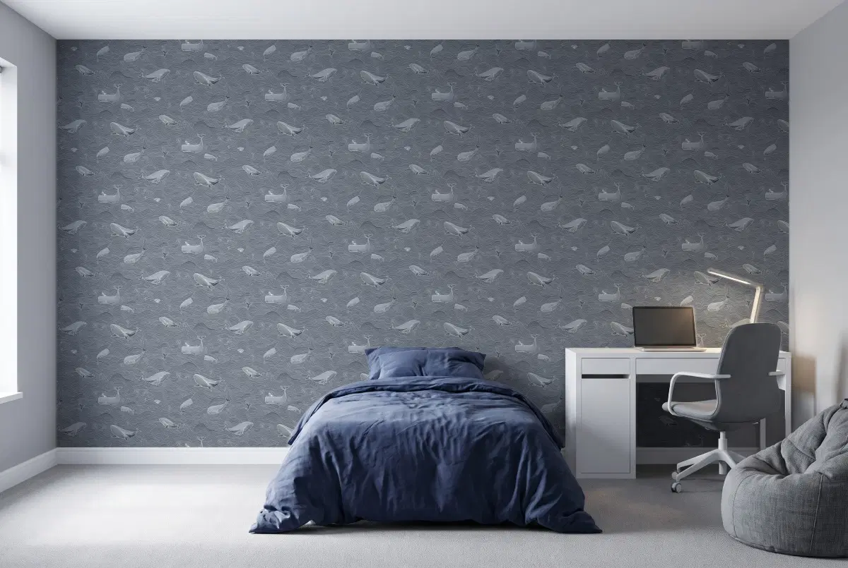 Шпалери BN Doodleedo (дитячі) 220733 в інтер'єрі