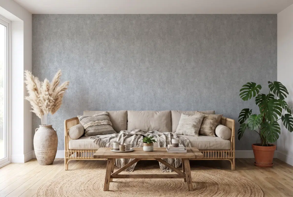 Шпалери Erismann Melange 12225-10 в інтер'єрі