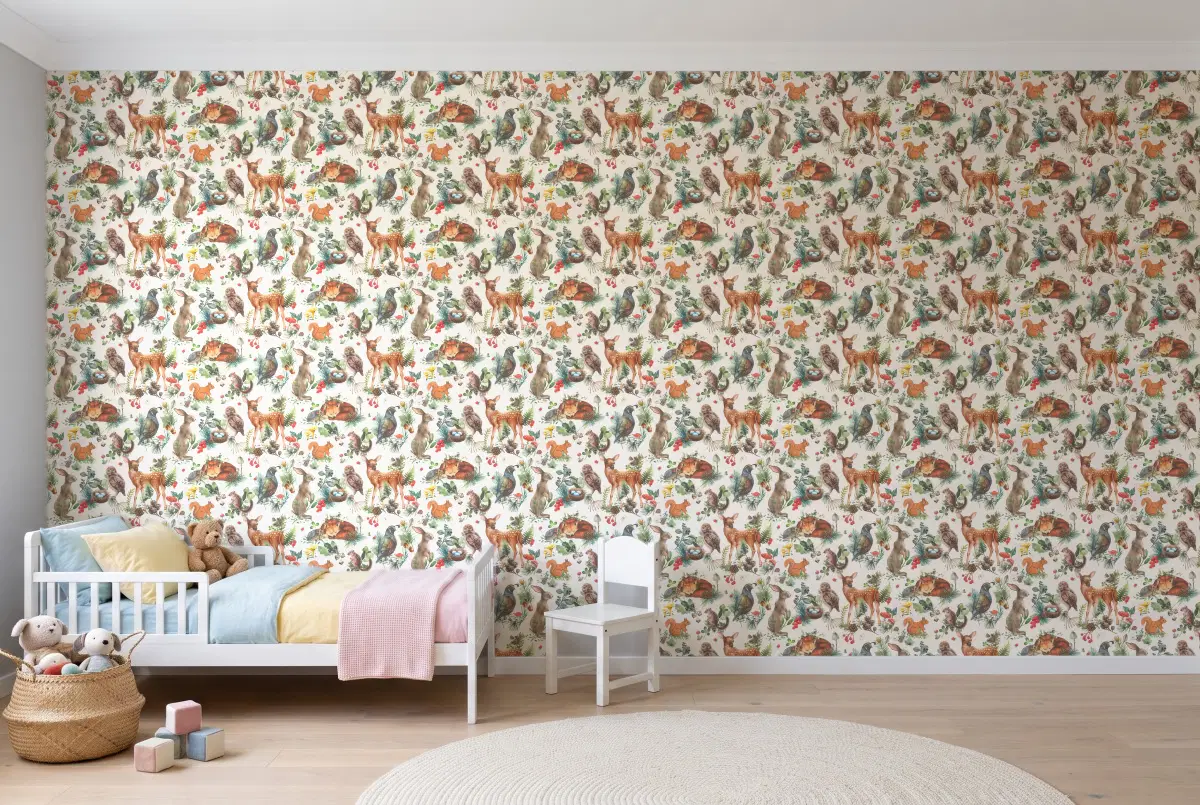 Шпалери Rasch Kids World 300321 в інтер'єрі