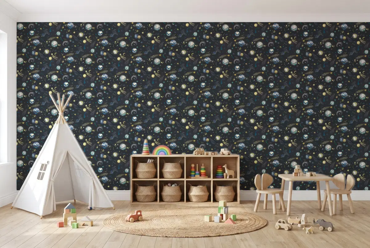 Шпалери Rasch Kids World 300956 в інтер'єрі