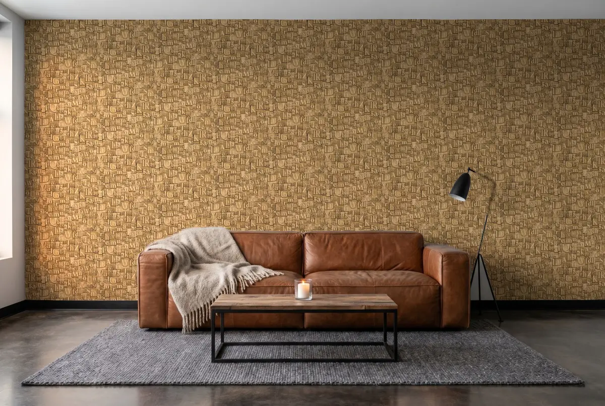 Шпалери Rasch Factory lll 940008 в інтер'єрі