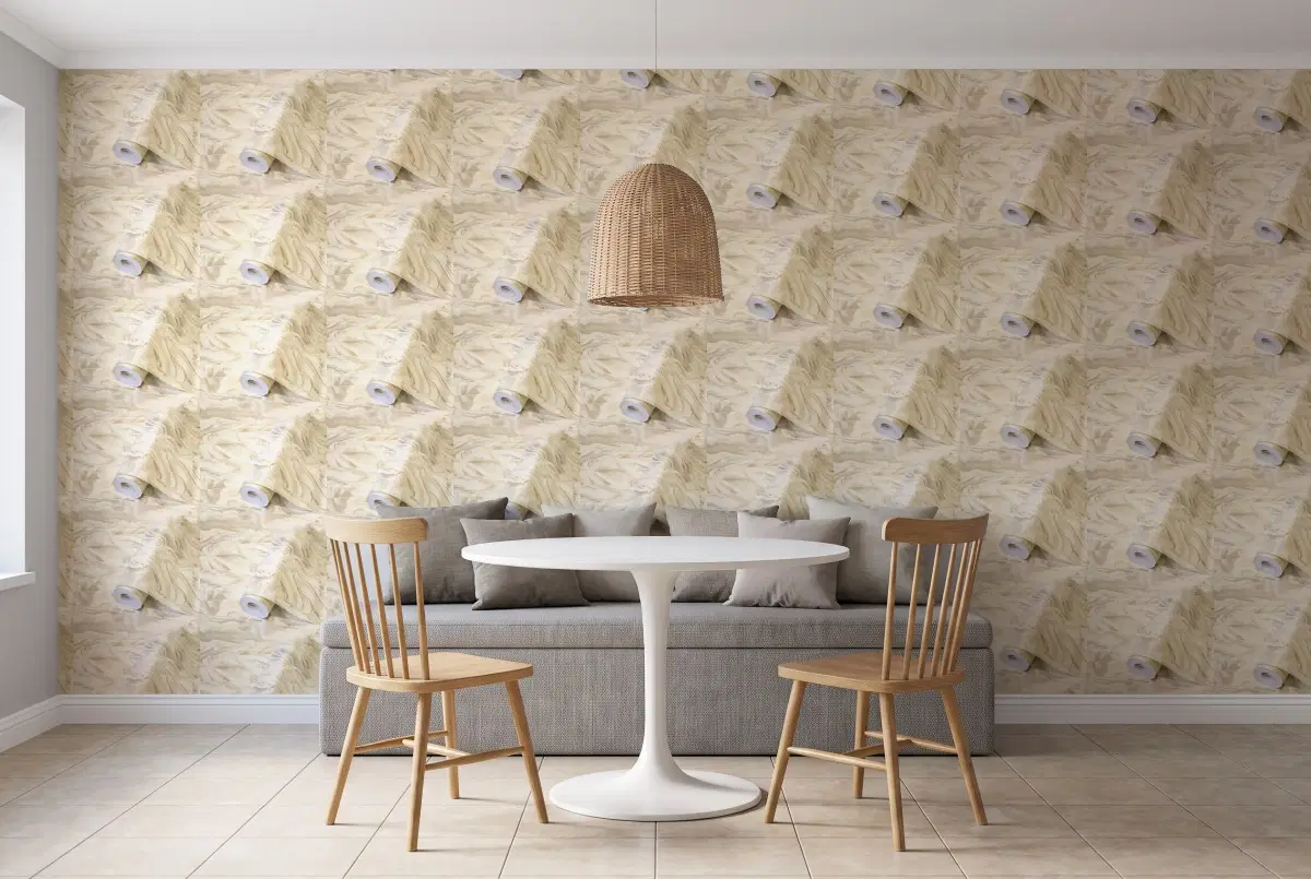 Шпалери Adawall Octagon розпродаж 1201-2 в інтер'єрі