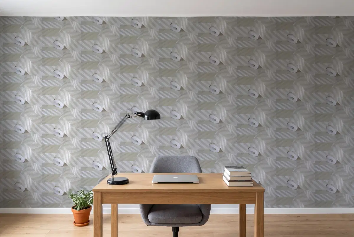 Шпалери Adawall Octagon розпродаж 1204-3 в інтер'єрі