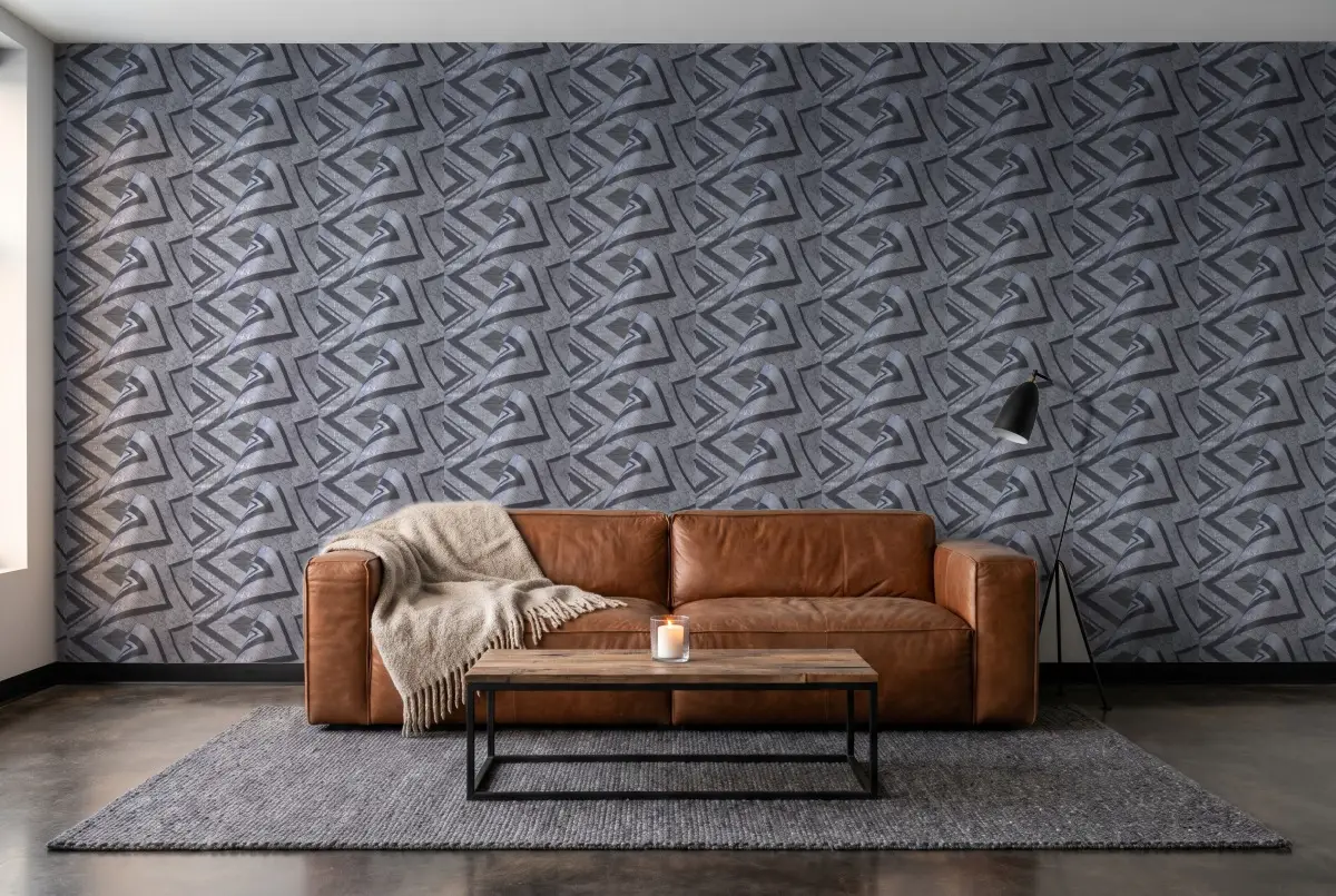 Шпалери Adawall Octagon розпродаж 1207-5 в інтер'єрі