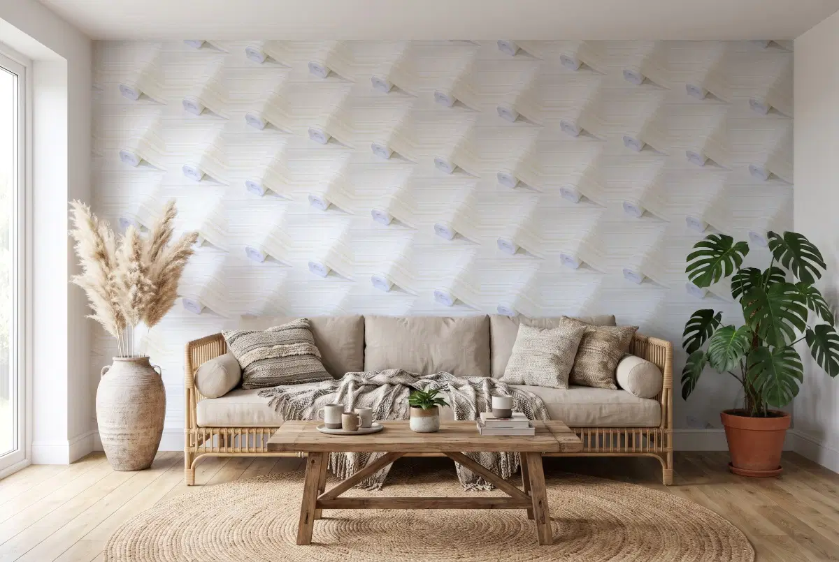 Шпалери Adawall Octagon розпродаж 1208-3 в інтер'єрі