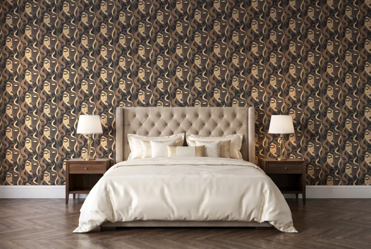Шпалери Erismann Elle 4 12222-37 в інтер'єрі