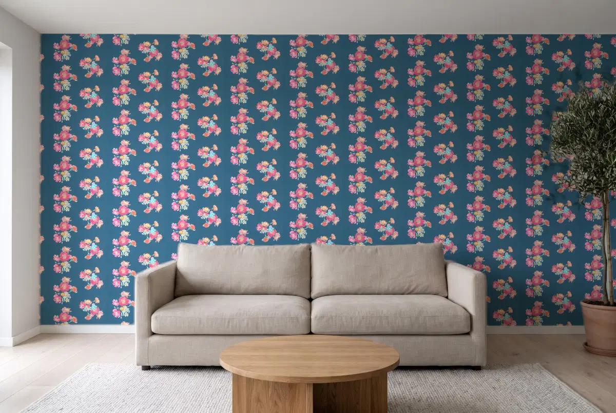 Шпалери A.S. Création Oilily Atelier 30273-1 Розпродаж в інтер'єрі